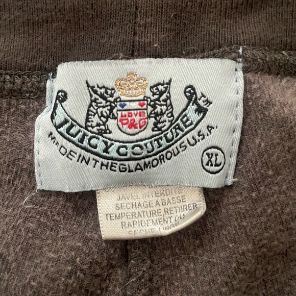 Juicy Couture Low Rise Track Pants Brown Size XL - Picture 2 of 2